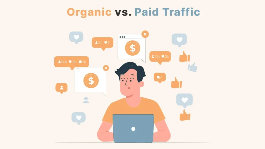 Perbedaan Paid Traffic dan Organic Traffic