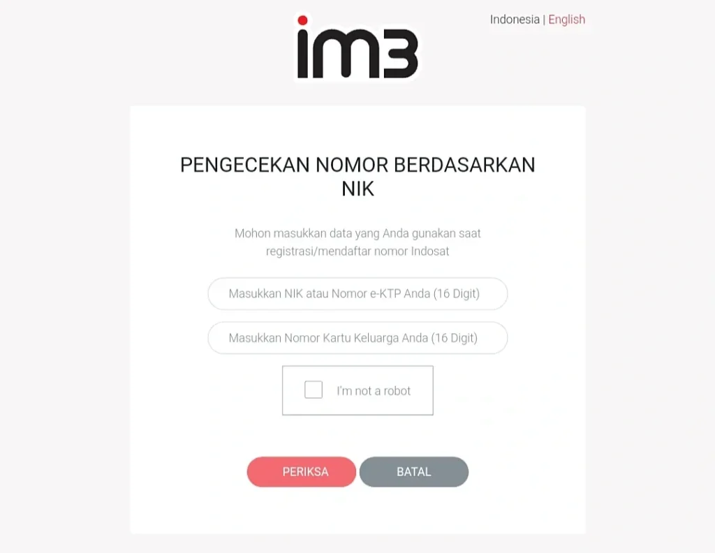 Cara Cek Nomor Indosat Melalui Website