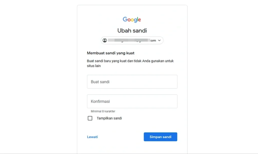 Cara Pemulihan Akun Google Jika Lupa Kata Sandi