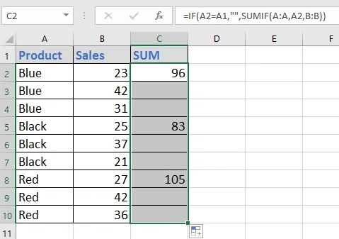 Cara Menjumlahkan di Excel Berdasarkan Nama